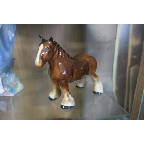 1312 - SMALL CERAMIC HORSE FIGURINE