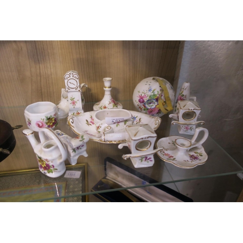 1317 - A COLLECTION OF HAMMERSLEY BONE CHINA WHIMSIES