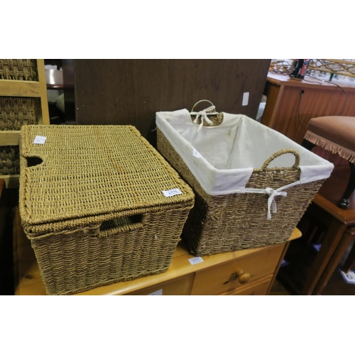 1776 - 2 SEAGRASS BASKETS