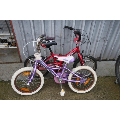 5 - 2 GIANT CHILDS BICYCLES