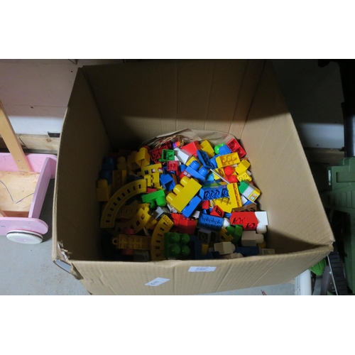 732 - LARGE BOX OF DUPLO BLOCKS