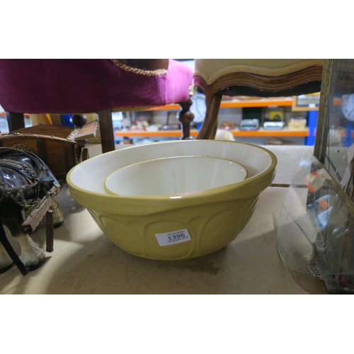 1396 - TWO TG GREEN & SONS MIXING BOWLS