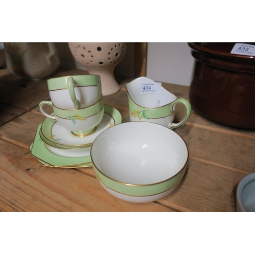 434 - PARAGON FINE BONE CHINA TEASET