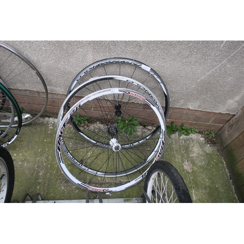 20 - 3 RACING BIKE WHEELS