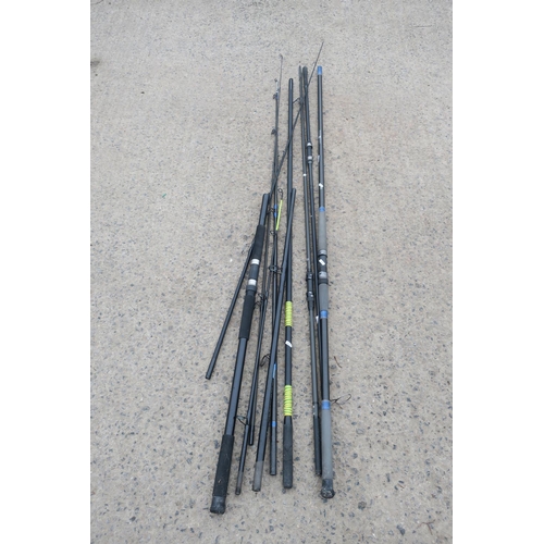 222 - BUNDLE OF FISHING RODS