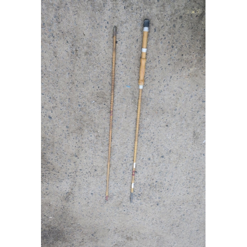 224 - VINTAGE CANE FISHING ROD