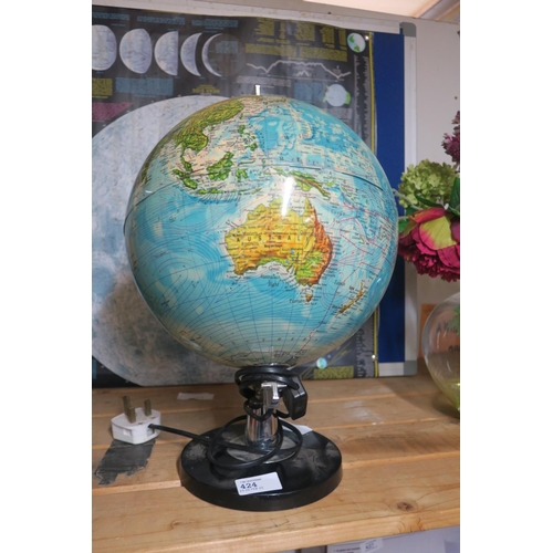 424 - WORLD GLOBE