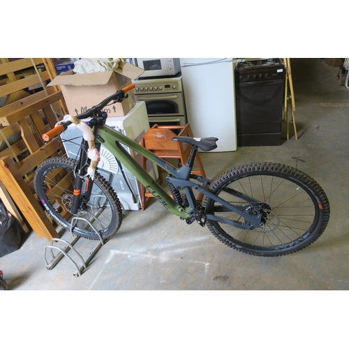 1 - CUBE TWO 15 SL DOWNHILL MOUNTAIN BIKE NEVER USED AS IT WAS DESIGNED