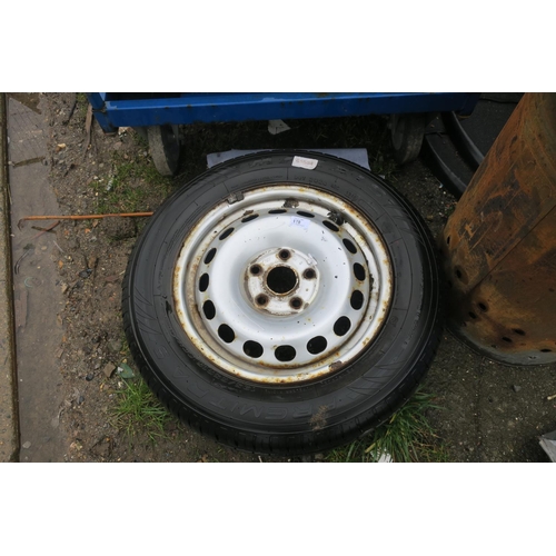 178 - WHEEL AND TYRE 195 65 15