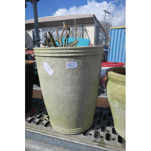 115 - LARGE PLANT POT