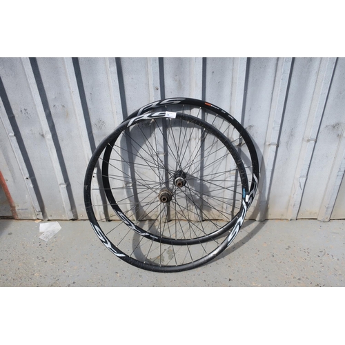 24 - PAIR OF SHIMANO RS BIKE WHEELS