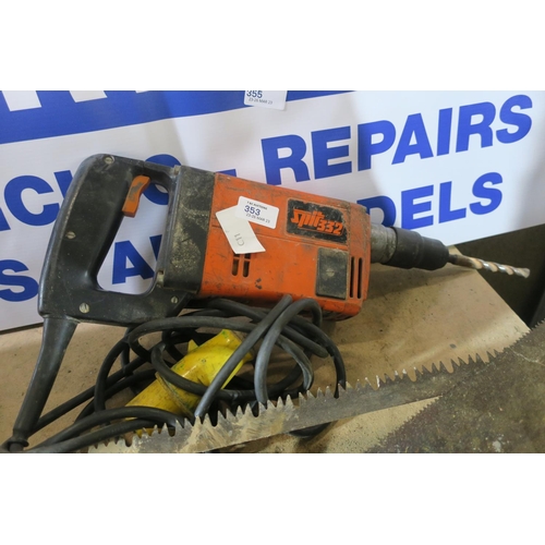 353 - HEAVY DUTY IMPACT DRILL 110V