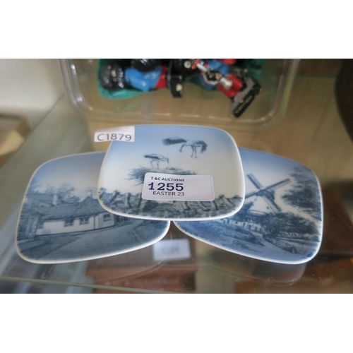 1255 - B&G COPENHAGEN, MINIATURE PLATES