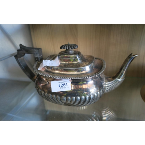 1261 - SLIVER PLATE TEAPOT