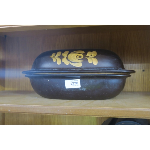 1276 - DENBY OVEN ROASTING DISH AND LID