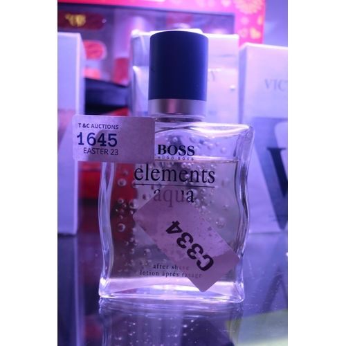 1645 - BOSS ELEMENTS AQUA AFTERSHAVE