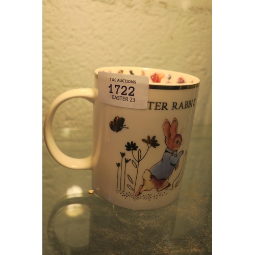 1722 - PETER RABBIT MUG - OFFICIAL MERCHANDISE