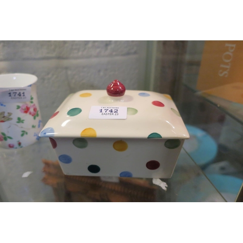 1742 - EMMA BRIDGEWATER BUTTER DISH