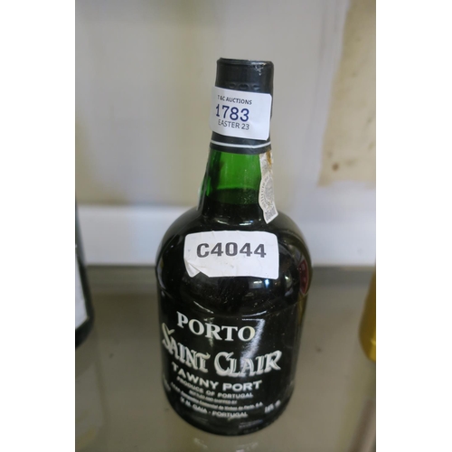 1783 - BOTTLE OF PORTO SAINT CLAIR TAWNY PORT B.A.L.O. 18+