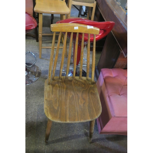 1802 - MID CENTURY CHAIR (POSSIBLY ERCOL)