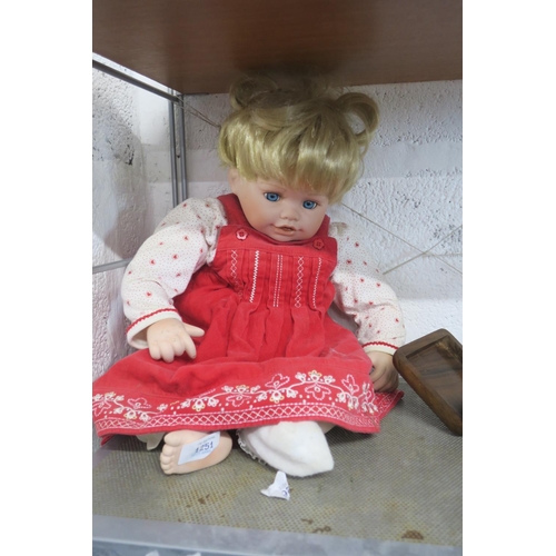 1251 - DOLL WITH CHINA HEAD