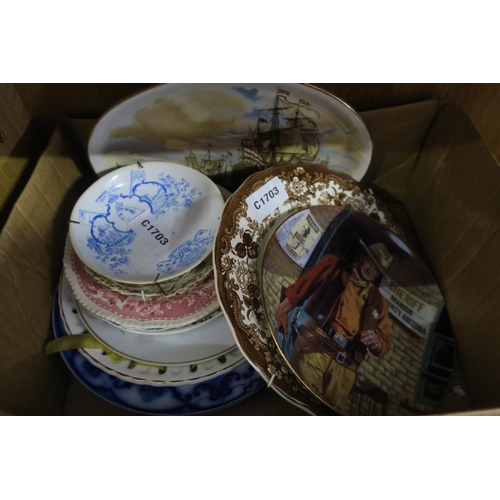 1264 - BOX OF COLLECTORS PLATES