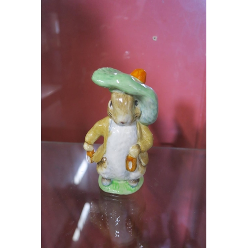 1288 - BEATRIX POTTER CERAMIC FIGURINE 'BENJAMIN BUNNY' BY  BESWICK COPYRIGHT 1948