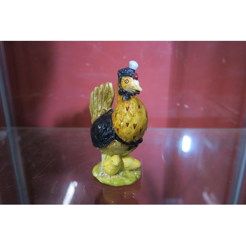 1294 - BEATRIX POTTER CERAMIC FIGURINE 'SALLY HENNY PENNY' BY BESWICK COPYRIGHT 1974