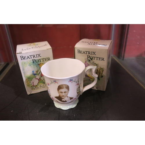 1300 - BEATRIX POTTER CERAMIC CUP BY ROYAL ALBERT FOR THE NATIONAL TRUST