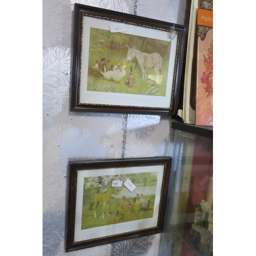 1315 - PAIR OF FRAMED PRINTS