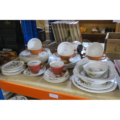 1357 - LARGE COLLECTION OF VARIOUS MIDWINTER TABLEWARE