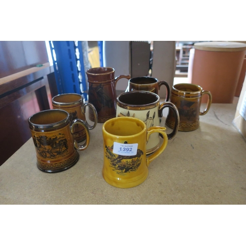 1392 - LARGE COLLECTION OF TANKARDS