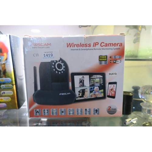 1419 - WIRELESS IP CAMERA IN BOX