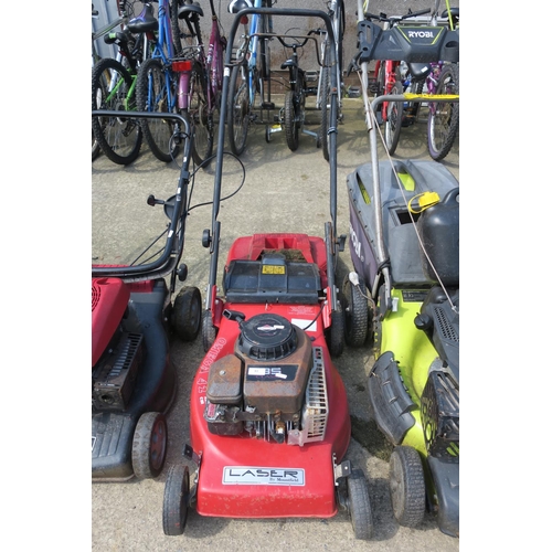 41 - LASER BY MOUNTFIELD PETROL LAWNMOWER