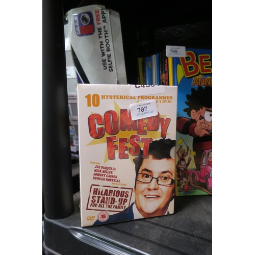 707 - BOXSET OF COMEDYFEST DVD'S