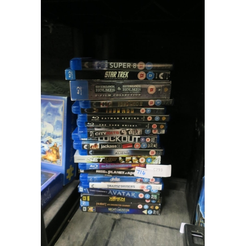 714 - COLLECTION OF STAR TREK AND BATMAN DVD'S