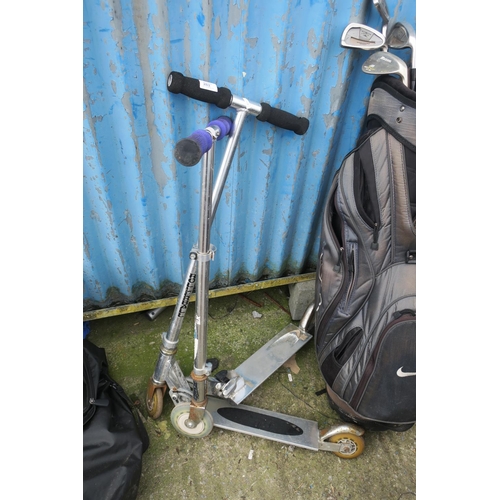 283 - 2 ALUMINIUM SCOOTERS