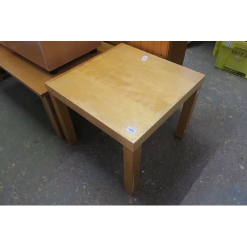 906 - LIGHTWOOD SIDE TABLE