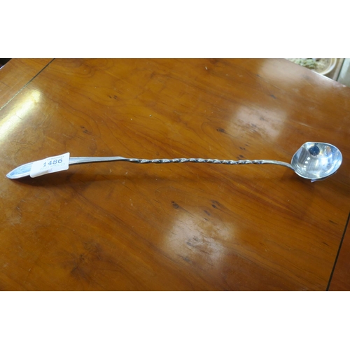 1486 - ASPRO VLEKVRY SILVER COLOURED LADEL SPOON