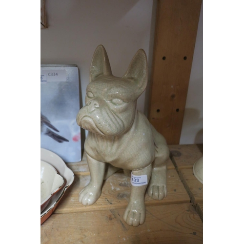 433 - FRENCH BULLDOG STYLE ORNAMENT