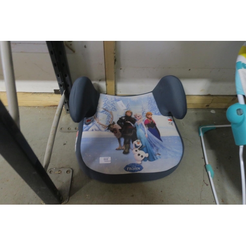 516 - CAR BOOSTER SEAT FROZEN THEMED