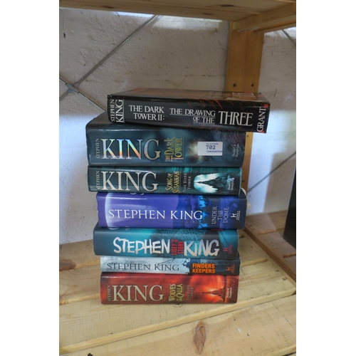 702 - STEPHEN KING HARDBACK BOOKS