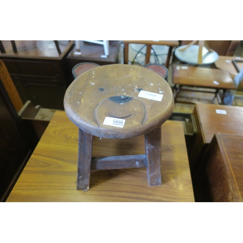 1836 - CHILDS TEDDYBEAR STOOL