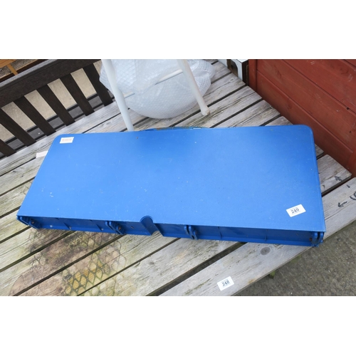 249 - FOLDING CAMPING TABLE