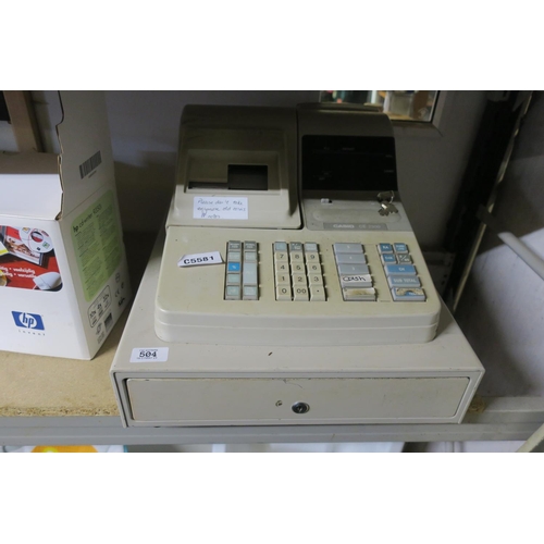 504 - CASIO CE2300 CASH REGISTER