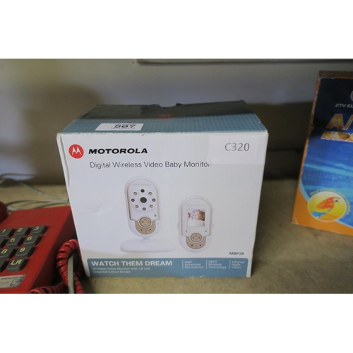 507 - DIGITAL WIRELESS VIDEO BABY MONITOR