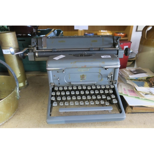 1383 - VINTAGE IMPERIAL 65 TYPEWRITER