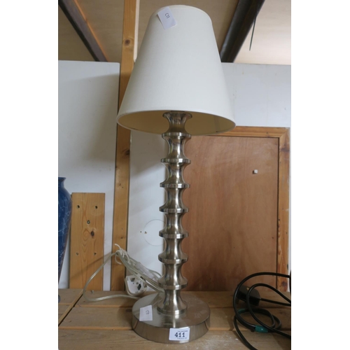 411 - CHROME BASED HALL LAMP