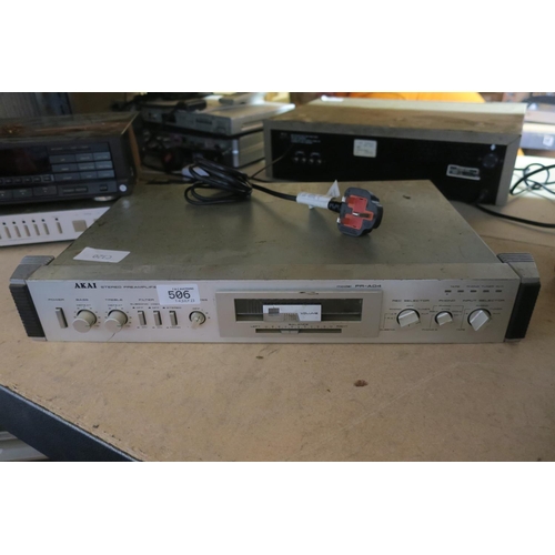 506 - AKAI PRE AMP