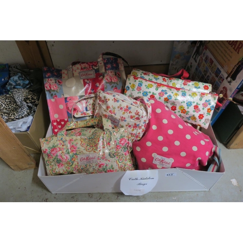 413 - SELECTION OF CATH KIDSTON BAGS